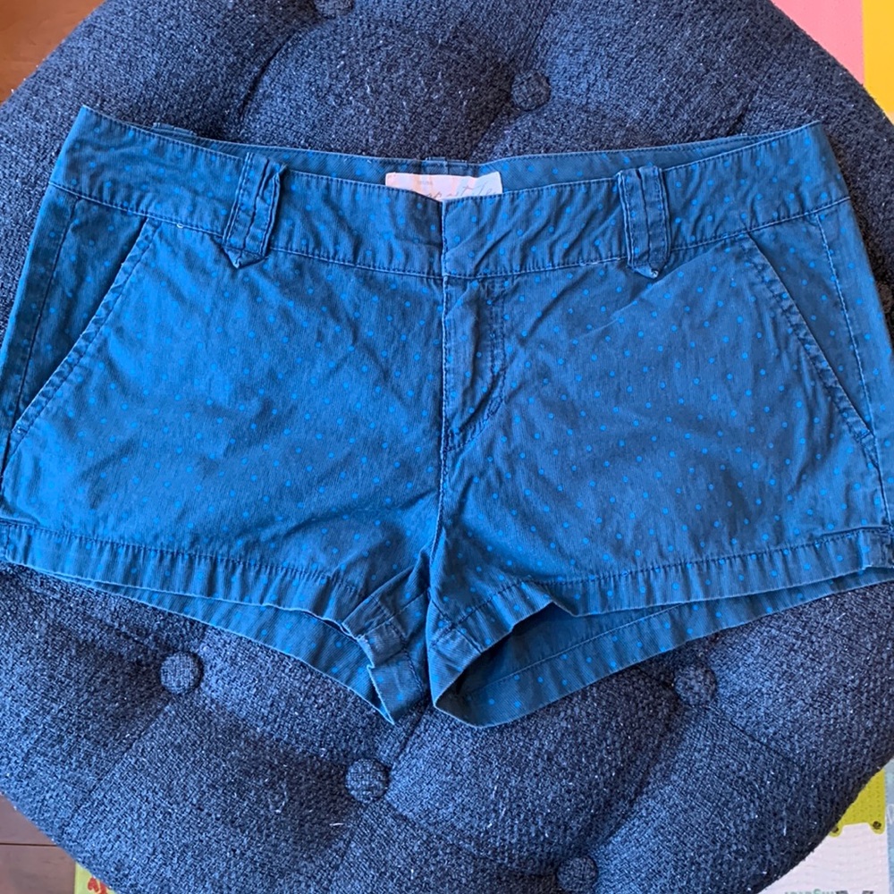2 for $15. Aeropostale shorts, size 9/10, beige and blue color